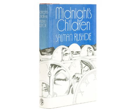 Rushdie (Salman) Midnight's Children, first edition, first issue on American sheets, original cloth-backed boards, dust-jcake