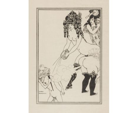 Beardsley (Aubrey) Set of Eight Engravings to Illustrate Lysistrata, 8 plates loose in original printed wrappers (split along