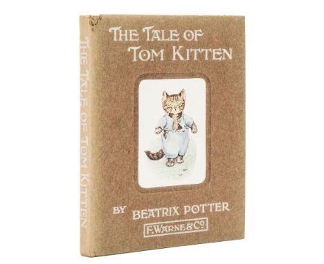 Potter (Beatrix) The Tale of Tom Kitten, first edition, first, second or third printing, colour frontispiece, plain title vig