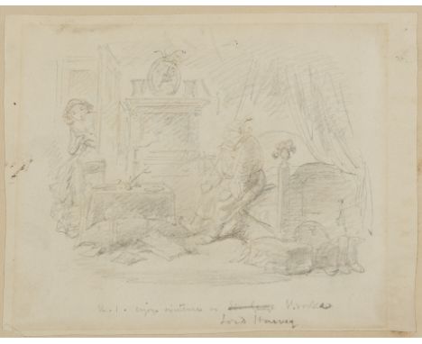 "Phiz" Browne (Hablot Knight, 1815-1882), A group of twelve original illustrations for Charles James Lever's 'The Dodd Family