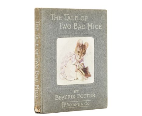 Potter (Beatrix) The Tale of Two Bad Mice, first edition, first or second printing, colour frontispiece, plain title vignette