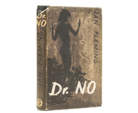 Fleming (Ian) Dr. No, first edition, first issue plain boards, dust-jacket, spine slightly browned, 1" chip to head of spine 