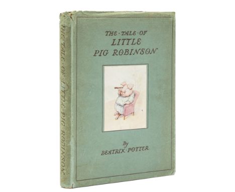Potter (Beatrix) The Tale of Little Pig Robinson, first edition, colour frontispiece, plain title vignette, 5 colour plates a