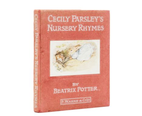 Potter (Beatrix) Cecily Parsley's Nursery Rhymes, first edition, first printing with correct endpapers, colour frontispiece, 
