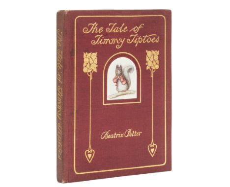 Potter (Beatrix) The Tale of Timmy Tiptoes, first edition, first or second printing, deluxe issue, colour frontispiece, plain