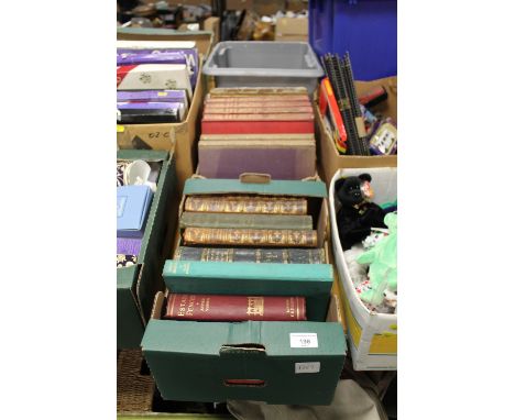 TWO BOXES OF BOOKS TO INCLUDE NATIONAL PORTRAIT GALLERY 1-4 AND HORTICULTURAL TILES ETC.