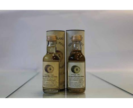 2 SIGNATORY VINTAGE BOTTLINGS
BLADNOCH distilled 30 June 1980 and bottled 8 May 1997, cask no. 89/591/19, bottle no. 948 of 3