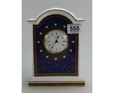 Boxed Spode Millennium Collection Limited edition mantle clock