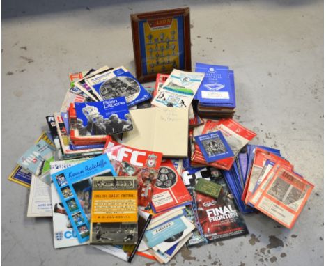 A large quantity of largely 1960s and 1970s Everton FC and Liverpool FC football programmes, to include four further early 19