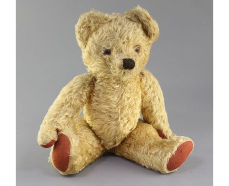 A 1950's Chad Valley bear, 19in.