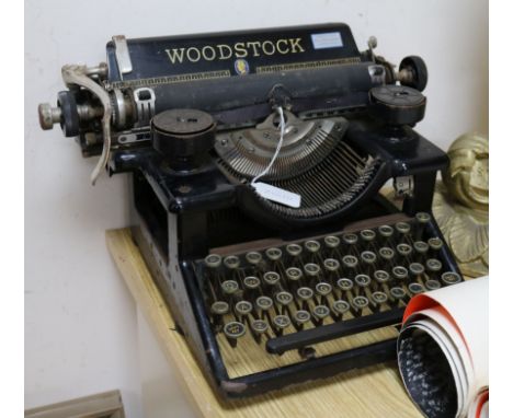 A Woodstock vintage manual typewriter