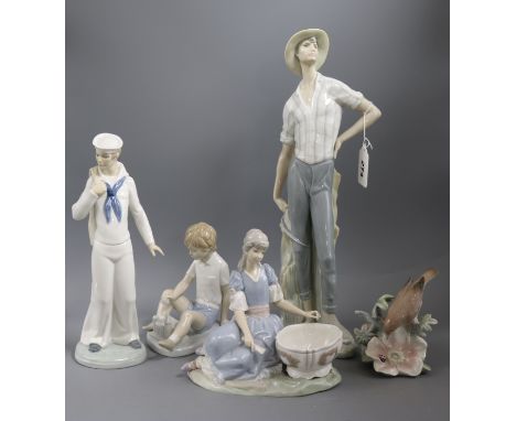 Lladro and Nao figures (4)