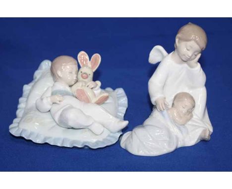 TWO BOXED LLADRO FIGURES
My Guardian Angel and Taking a Snooze (2) 