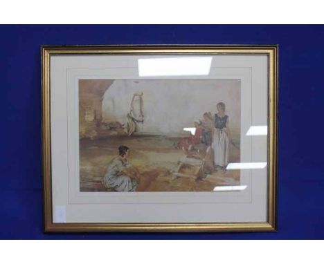 LARGE LOT OF PICTURES AND PRINTS
including a photographic print of William Russell Flint, other prints after W.R. Flint, etc 