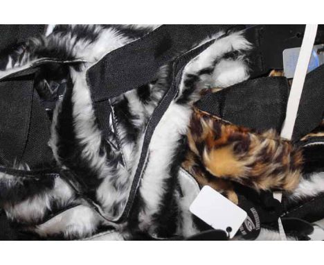 ZEBRA AND LEOPARD PRINT GUITAR HOLDING STRAPS 