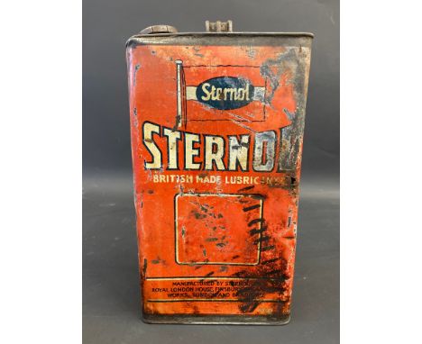 A Sternol gallon can.