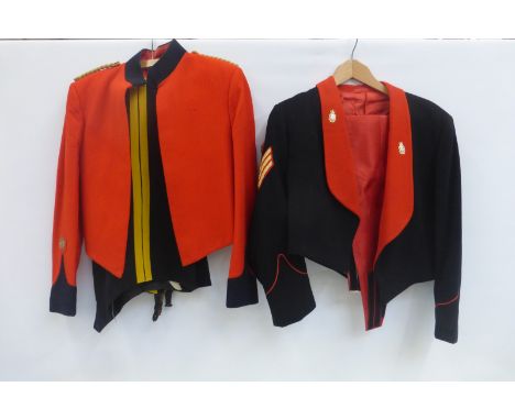 A Royal Army Ordnance Corps Officers' Mess dress uniform.