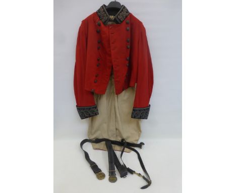 An early 20th Century British Army officer Lord Lieutenant tunic.