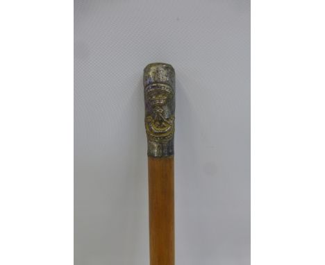 A Somerset Light Infantry swagger stick.