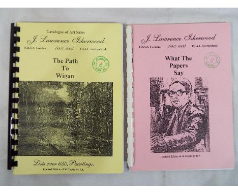 James Lawrence Isherwood (1917-1988) - two books entitled 'Catalogue of Art Sales - The Path to Wigan' and 'What the Papers S