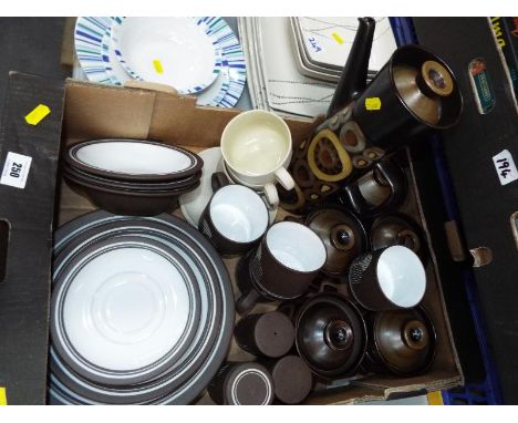 A good mixed lot of ceramic tableware to include a Hornsea dinner service and a coffee service