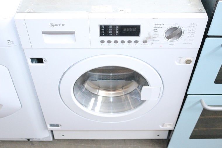 1 x NEFF INTEGRATED UNDER THE COUNTER WASHING MACHINE RRP £1065