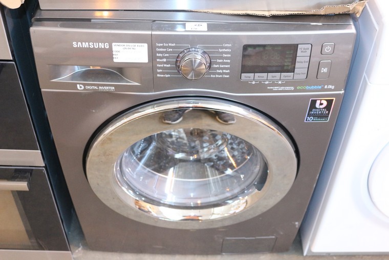 1 x SAMSUNG 8KG UNDER THE COUNTER WASHING MACHINE WITH DIGITAL INVERTER