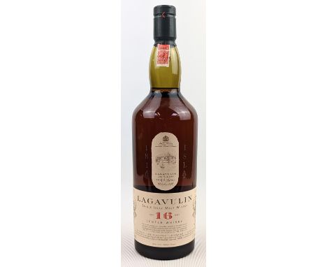 Lagavulin 16 Year Scotch Whisky 1 Litre distilled in the White horse distillery 