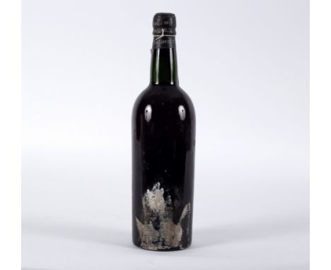 Dow's Vintage Port, 1963, 1 bottle CONDITION REPORT: No label, leather capping stained and corroded and fill to neck. Storage