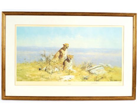 David Shepherd (British 1931-2017)/Serengeti/numbered 196/850/limited edition print, 41cm x 78.5cm CONDITION REPORT: ARR Arti