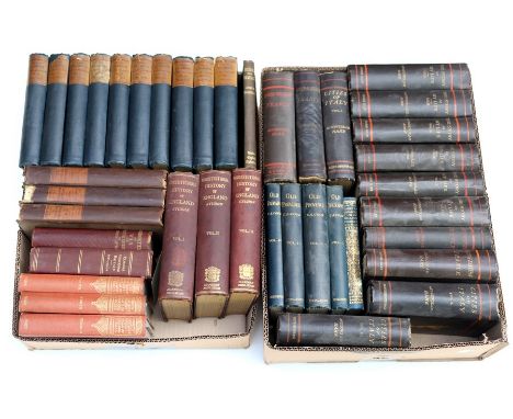 Gardiner (S R) History of England, 10 vols., 8vo., orig. cloth and 29 others relating to the same [2 boxes]