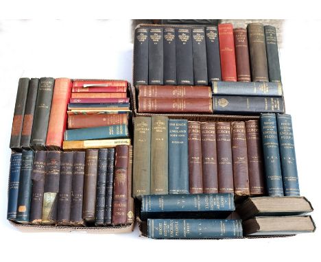 Green (J R) A Short History of the English People, 4 vols., 1902 and approximately 50 other volumes 8vo., orig. cloth [4 boxe