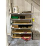 (2) Sections of Shelving w/ Contents