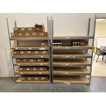 (8) Sections of Shelving, 18-1/2" x 48" (No Contents)