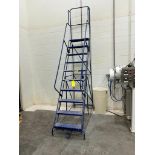 Louisville 96" Rolling Step Ladder