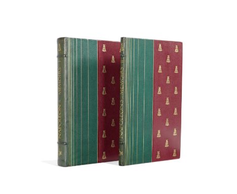 GOLDEN COCKEREL PRESS - JOHN BUCKLAND WRIGHTNAPOLEON I. Memoirs... Edited by Somerset de Chair, 2 vol., NUMBER 35 OF 50 SPECI