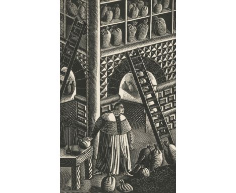 [RAVILIOUS (ERIC)]MARLOWE (CHRISTOPHER) The Famous Tragedgy of the Rich Jew of Malta,  number 37(a) of 250 copies, wood-engra