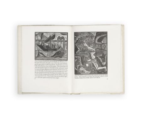 GOLDEN COCKEREL PRESS - DAVID JONESThe Book of Jonah Taken from the Authorized Version of King James I, NUMBER 89 OF 175 COPI