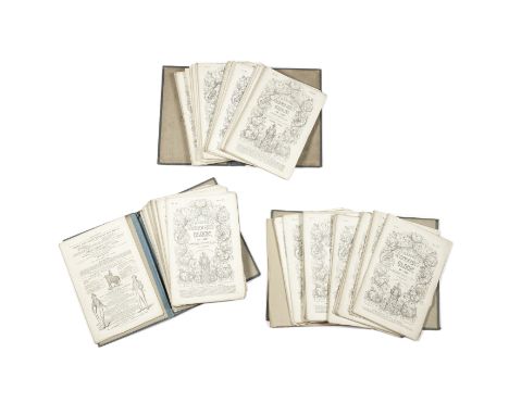 DICKENS (CHARLES)Master Humphrey's Clock, FIRST EDITION, FIRST ISSUE, IN ORIGINAL 88 WEEKLY PARTS,  wood-engraved illustratio