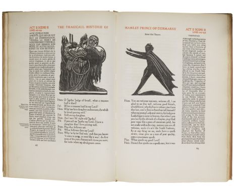 CRANACH PRESSSHAKESPEARE (WILLIAM) The Tragedie of Hamlet Prince of Denmarke,  number 54 of 300 copies on Maillol hand-made p