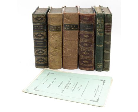 DICKENS (CHARLES)The Posthumous Papers of the Pickwick Club,  later issue, additional etched title, frontispiece and 41 plate