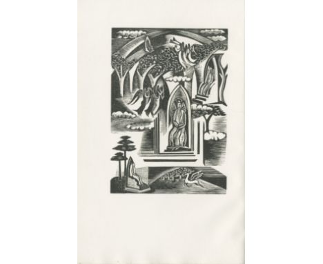 GOLDEN COCKEREL PRESS - RAVILIOUS AND NASHSUCKLING (JOHN) A Ballad Upon a Wedding,  one of 375 copies, woodcut illustrations 