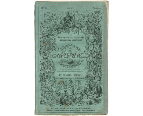 DICKENS (CHARLES)Large collection of of spare parts, plates, text and wrappers,  comprising:(i) Nicholas Nickleby, large parc
