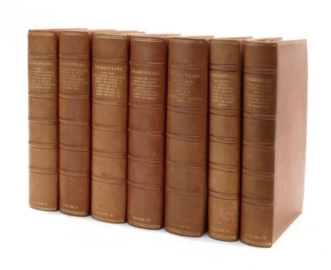 NONESUCH PRESSSHAKESPEARE (WILLIAM) The Works... The Text of the First Folio with Quarto variants and a selection of modern r