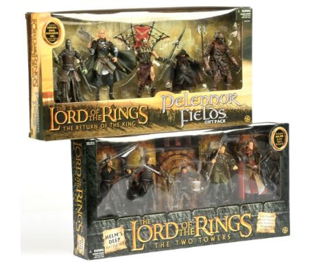 ToyBiz The Lord of the Rings multi-figure packs x 2, to include Helm's Deep Battle set and Pelennor Fields gift pack, within 