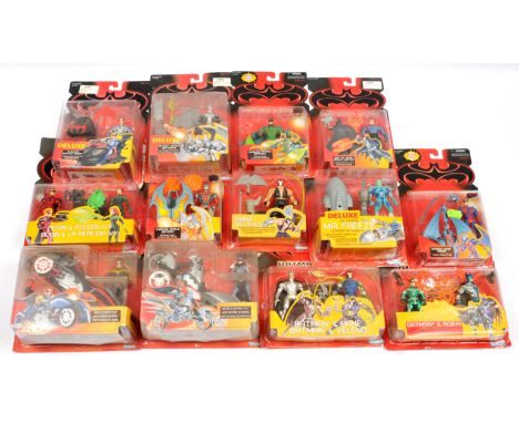 Kenner Batman &amp; Robin action figures and vehicles, to include Robin's Redbird Cycle, Batgirl's Icestrike cycle, Good to E