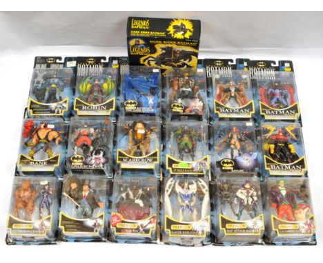 Kenner The Legend of Batman &amp; The Legend of the Dark Knight action figures, Good to Excellent, within Fair to Good opened