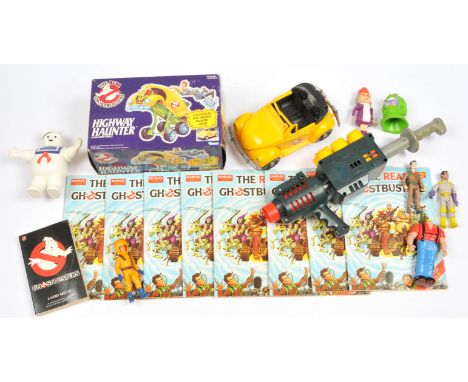 Kenner The Real Ghostbusters mostly loose figures, vehicles &amp; others, to include Highway Haunter &amp; others. Fair to Go