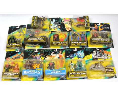 Kenner Batman Forever action figures and vehicles, to include Street Bat, Robin's Cycle, Good to Excellent, within Fair to Go