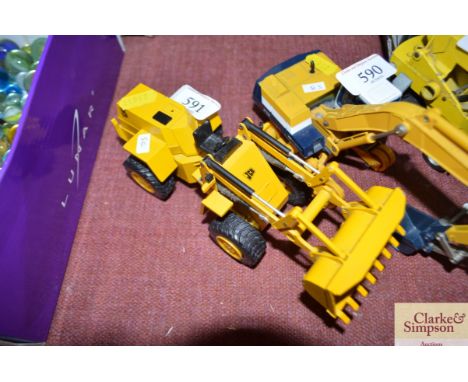A diecast tractor with compressor trailer AF